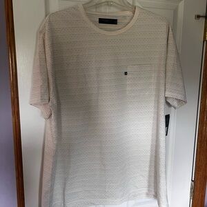 Junk Food Pocket Short Sleeve T-Shirt White/Blue And‎ Red Stripes Men’s XXL NWT